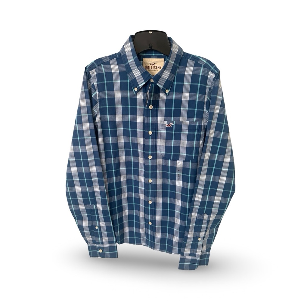 HOLLISTER MENS CAUSAL BUTTON DOWN SHIRT NEW WITH TAGS